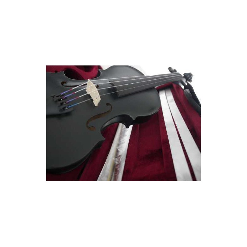 Violon complet pour enfants adultes 1/8 1/4 1/2 3/4 4/4 violon pour  débutant avec étui, colophane, archet, cordes, violon d'entrée de gamme