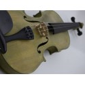 violon 4/4 vert étui rectangulaire avec archet