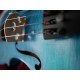 violon 4/4 bleu haut de gamme cordes nylon