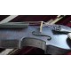 violon 4/4 violet en étui rectangulaire & archet
